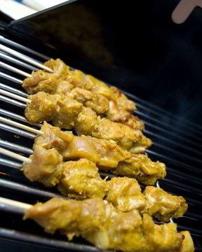 Свиные шашлыки в йогуртовом маринаде со специями