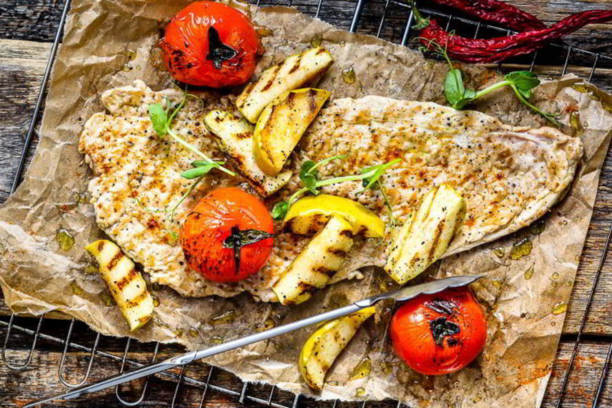 Рецепт быстрого шницеля из свинины