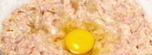 шницель из фарша с яйцом. Шаг 5