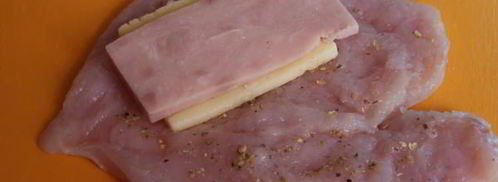 шницель из куриной грудки кордон блю. Шаг 7