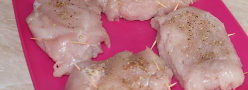 шницель из куриной грудки кордон блю. Шаг 8