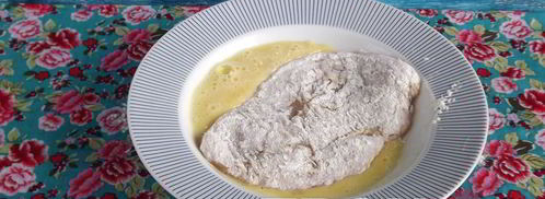 шницель из куриной грудки в лимонно-чесночной панировке. Шаг 6