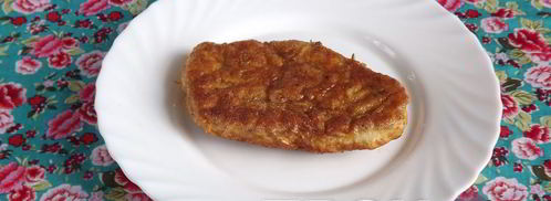 шницель из куриной грудки в лимонно-чесночной панировке. Шаг 8