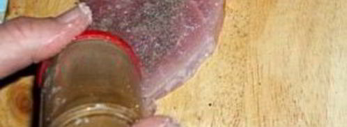 шницель из свинины на сковороде. Шаг 3