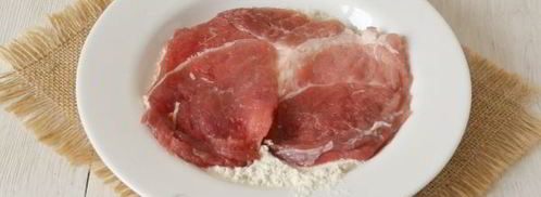 шницель из свинины в духовке. Шаг 8