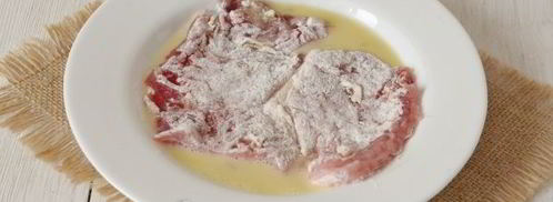 шницель из свинины в духовке. Шаг 9