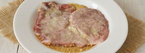 шницель из свинины в духовке. Шаг 10