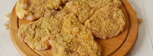 шницель из свинины в духовке. Шаг 11