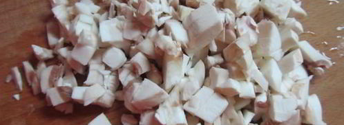 шницель по-флорентийски с шампиньонами. Шаг 5