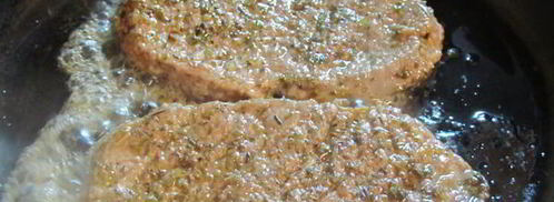 шницель по-флорентийски с шампиньонами. Шаг 7