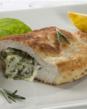 Шницели с пряной начинкой