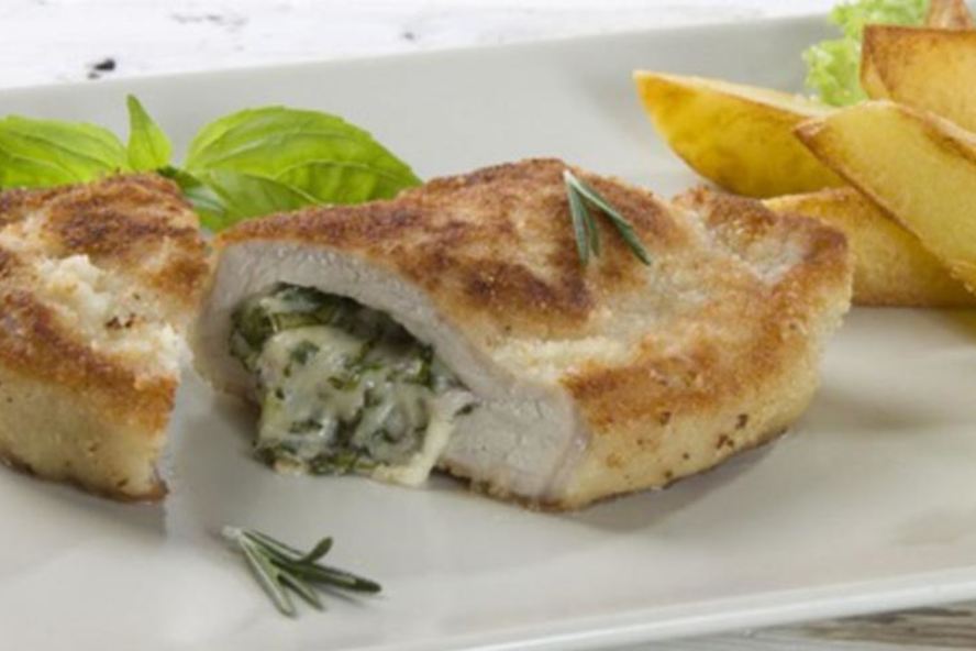 Рецепт шницелей с пряной начинкой