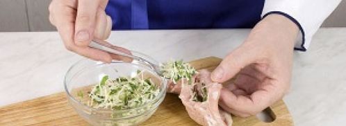 шницели с пряной начинкой. Шаг 3