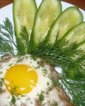 Свиной шницель в духовке