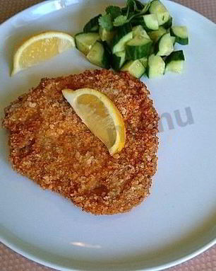 Венский шницель из телятины