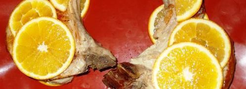 апельсиновый стейк на косточке. Шаг 5