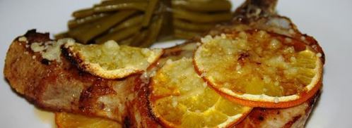 апельсиновый стейк на косточке. Шаг 6