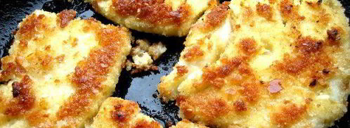 капустные стейки под сыром джюгас. Шаг 15