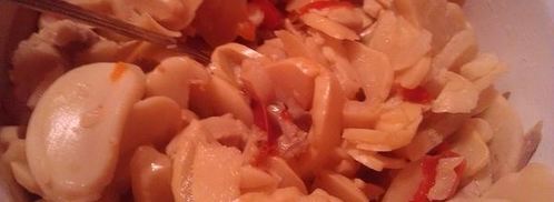 конкильони под сыром и стейк. Шаг 3