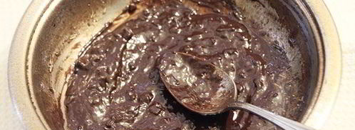 шоколадный соус к стейку из говядины. Шаг 4