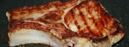 сочный свиной стейк. Шаг 4