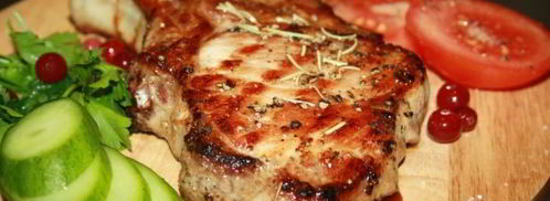 сочный свиной стейк. Шаг 5