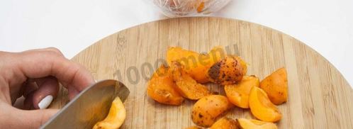 стейк из говядины с абрикосовыми дольками. Шаг 6