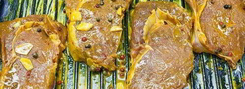 стейк из говядины с абрикосовыми дольками. Шаг 8