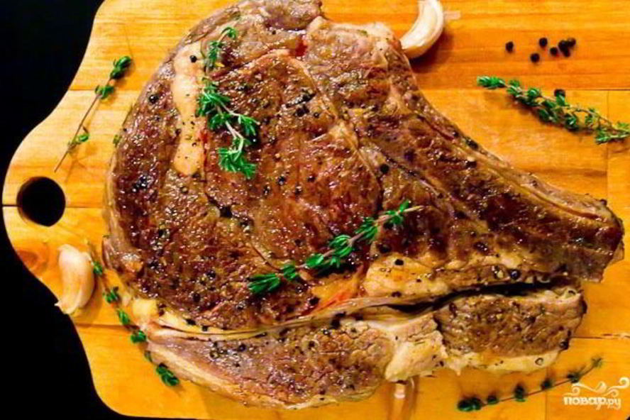 Рецепт стейка из говядины в мультиварке