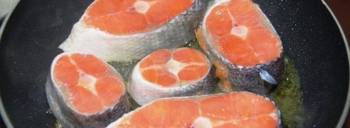 стейк из кижуча в соке красного апельсина. Шаг 8