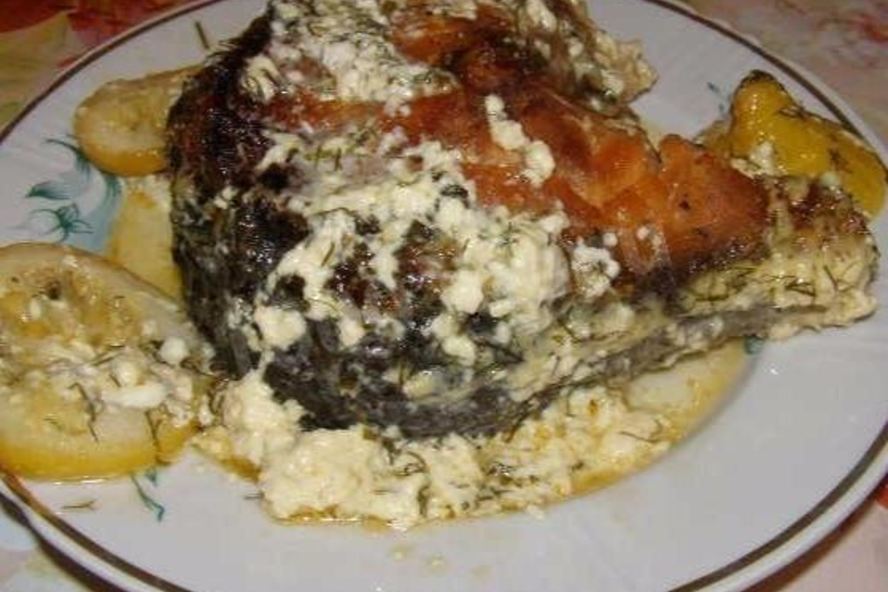 Рецепт стейка из семги в духовке запеченный