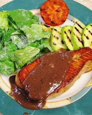 Стейк из семги