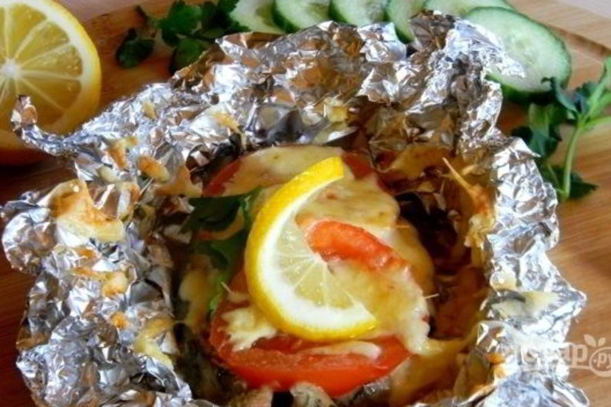 Рецепт стейка кеты в духовке