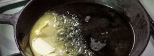 стейк рибай на сковороде. Шаг 3