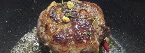 стейк рибай с прожаркой medium rare. Шаг 5