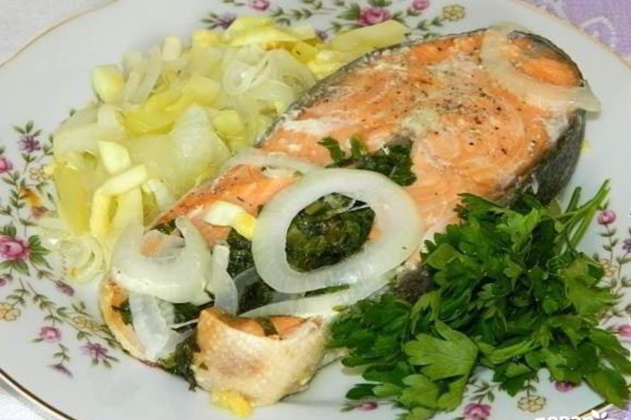 Рецепт стейков из кижуч