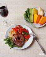 Стейки из телячьего сердца