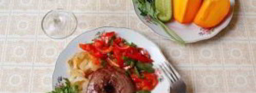 стейки из телячьего сердца. Шаг 5