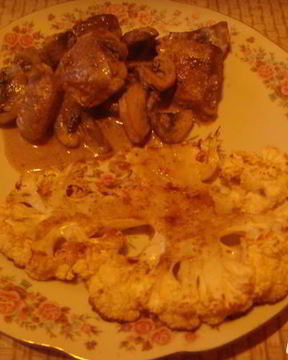 Стейки из цветной капусты