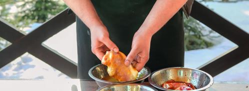 три стейка из карбонада. Шаг 3