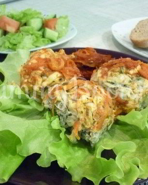 Простые капустные тефтельки