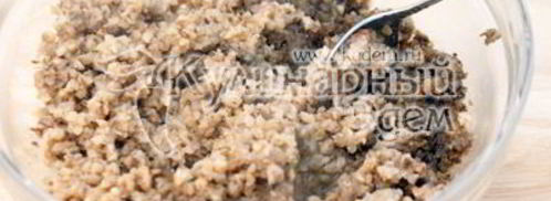 тефтели из гречки с грибами. Шаг 4