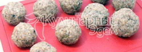 тефтели из гречки с грибами. Шаг 5