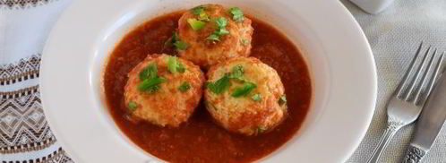 тефтели из куриного фарша с подливкой. Шаг 14