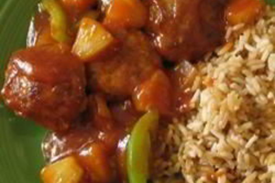 Рецепт тефтелей из свиного фарша с кисло-сладким соусом