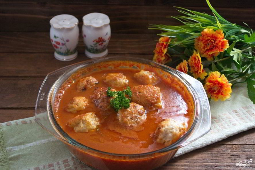 Рецепт тефтелей куриных