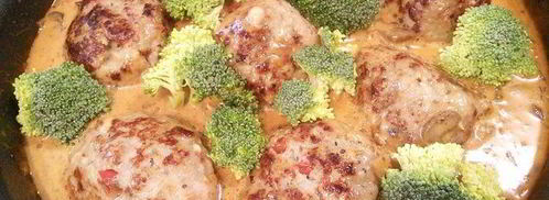 тефтели охотничьи в грибном соусе. Шаг 11