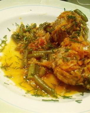 Тефтели с гарниром