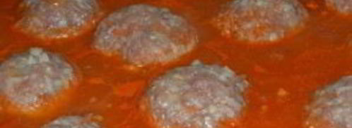 тефтели с моцареллой в томатном соусе. Шаг 6