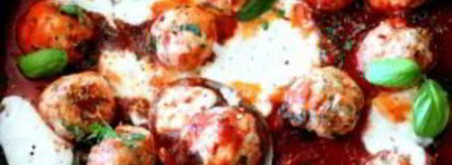 тефтели с моцареллой в томатном соусе. Шаг 8